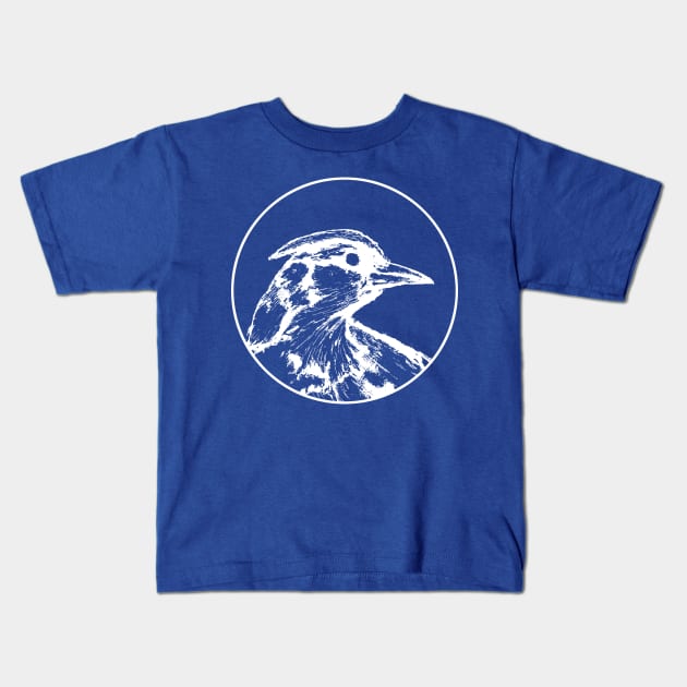 Excuse Me, I'm a Blue Jay - white Kids T-Shirt by treycrim